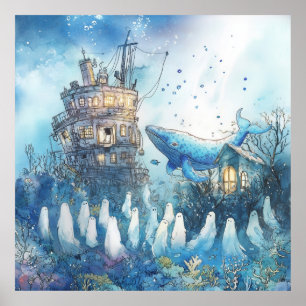 The Whale of the Lost Souls Poster