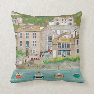 The Wharf at Mousehole Cushion