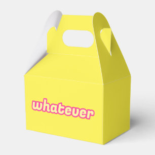 The 'Whatever' Art Favour Box