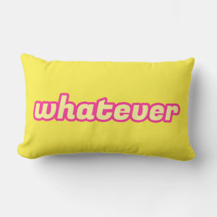 The 'Whatever' Art Lumbar Cushion