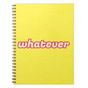 The 'Whatever' Art Notebook