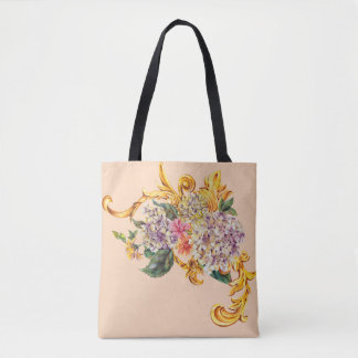 The Wheat, Flower Bouquet Tote Bag