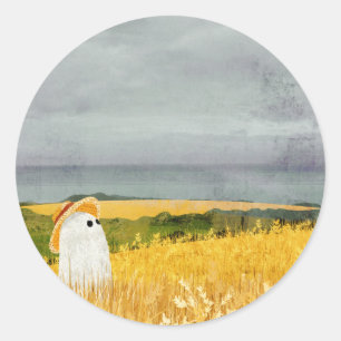 The Wheatfield Classic Round Sticker