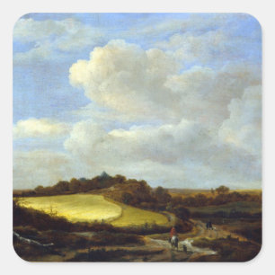The Wheatfield Square Sticker
