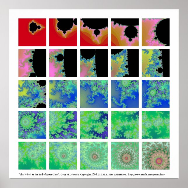 The Wheel at the End of Space-Time Poster (Front)