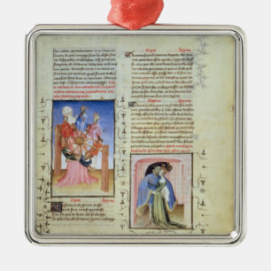 The Wheel of Fortune and the Treachery Metal Tree Decoration