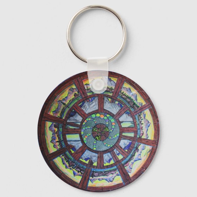 The Wheel of Time Gift Line Key Ring (Front)