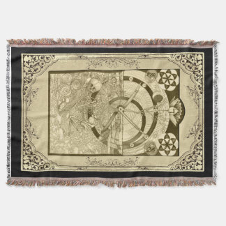 The wheel of time throw blanket