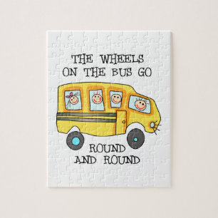 THE WHEELS ON THE BUS JIGSAW PUZZLE