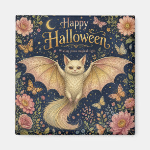 The Whimsical Winged Familiar Magnet