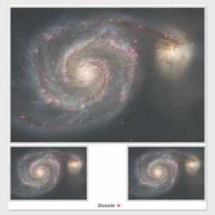 The Whirlpool Galaxy M51 & Companion in Space