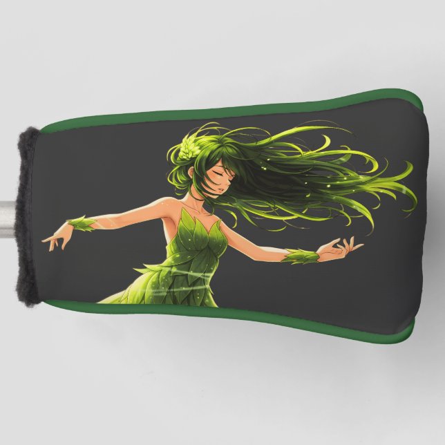 The Whisper of the Wind Golf Head Cover (Front)