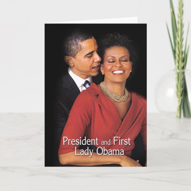The Whisper (President & First Lady Obama) Card (Front)