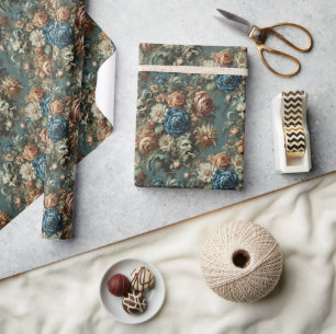 The Whisper that Sharpened the Knife – Baroque Wrapping Paper