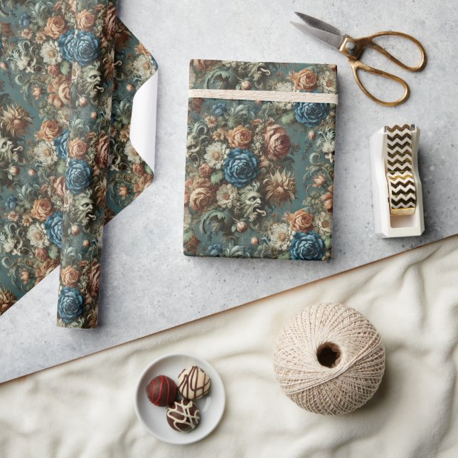 The Whisper that Sharpened the Knife – Baroque Wrapping Paper (Crafts)