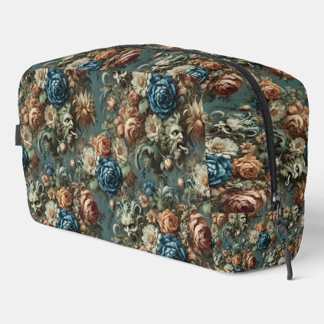 The Whisper that Sharpened the Knife – Gothic Dopp Kit (Right Corner)