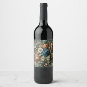 The Whisper that Sharpened the Knife – Gothic Wine Label