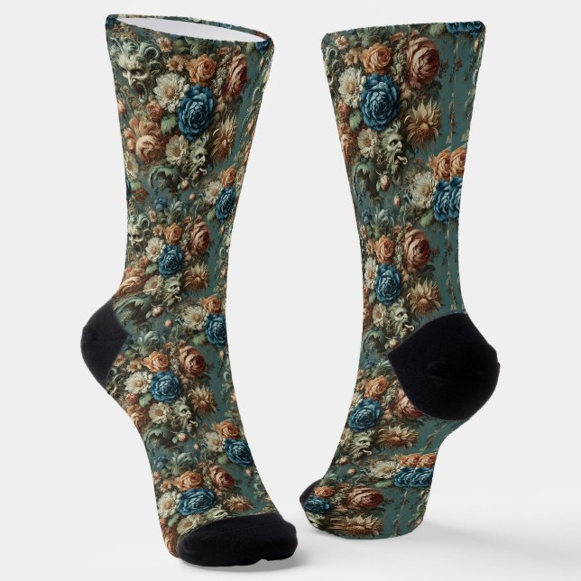 The Whisper that Sharpened the Knife – Tapestry Socks (Angled)