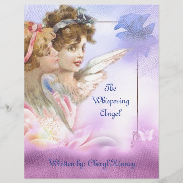 The Whispering Angel Cover Personalised Stationary (Front)