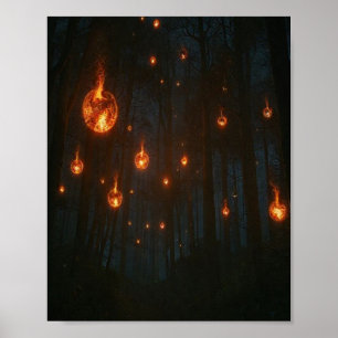 The Whispering Embers of the Eternal Grove Poster