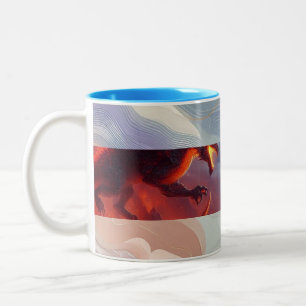 "The Whispering Tree" Two-Tone Coffee Mug