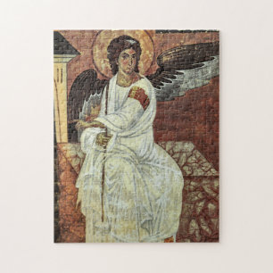 The White Angel Eastern Orthodox Christian Icon Jigsaw Puzzle