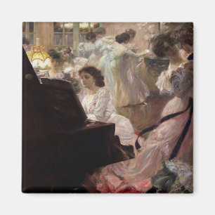 The White Ball, 1903 Magnet