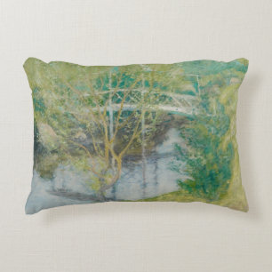 The White Bridge, c.1895 (oil on canvas) Decorative Cushion