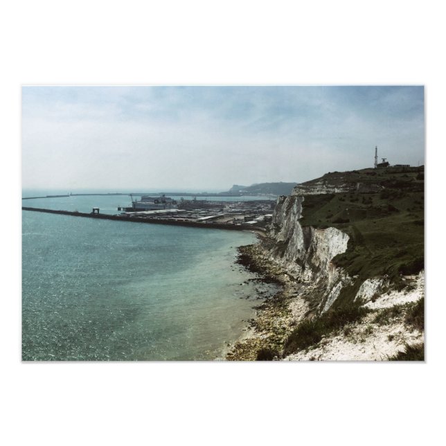 The White Cliffs of Dover Photo Print (Front)