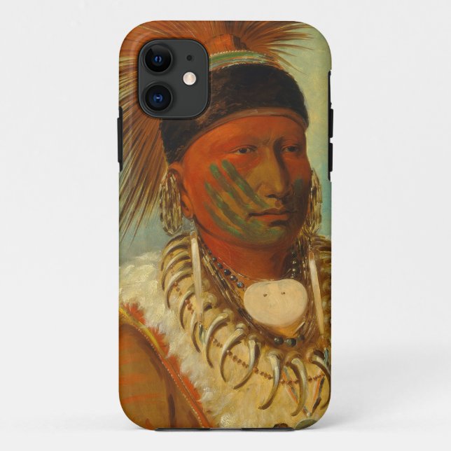 The White Cloud, Head Chief of the Iowas Case-Mate iPhone Case (Back)