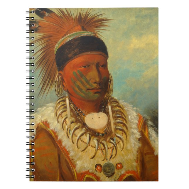 The White Cloud, Head Chief of the Iowas Notebook (Front)