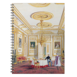 The White Drawing Room at Windsor Castle (colour l Notebook