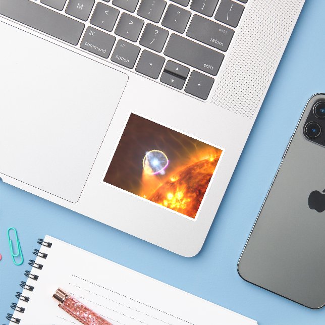 The White Dwarf Star In V407 Cygni (Laptop w/ iPhone)