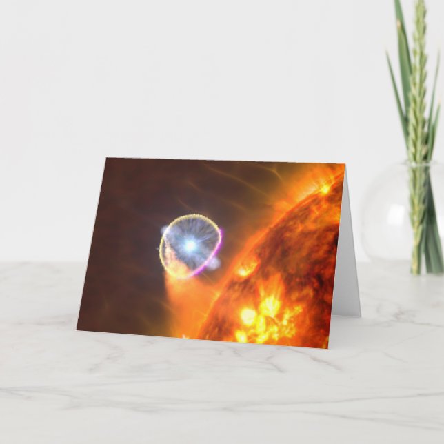 The White Dwarf Star In V407 Cygni Card (Front)