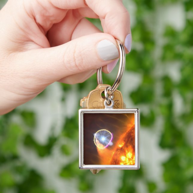 The White Dwarf Star In V407 Cygni Key Ring (Hand)