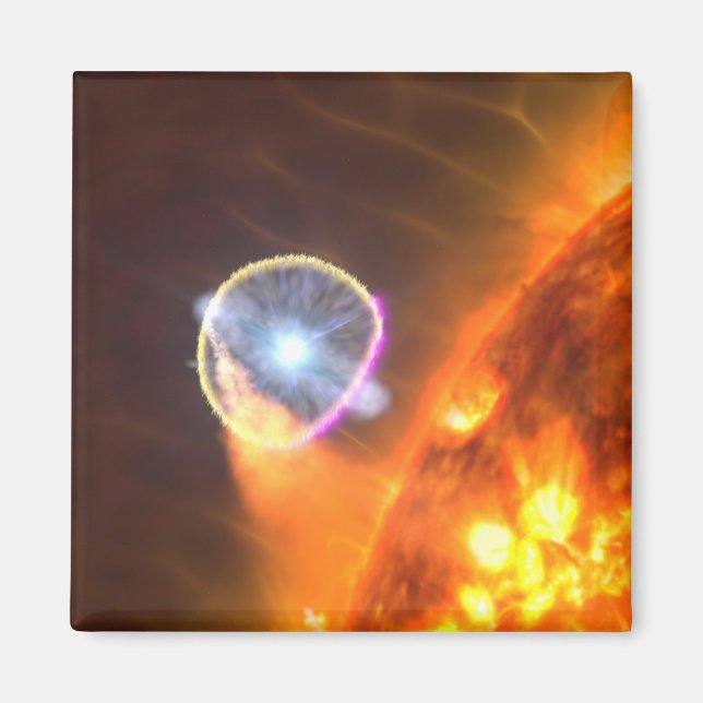 The White Dwarf Star In V407 Cygni Magnet (Front)