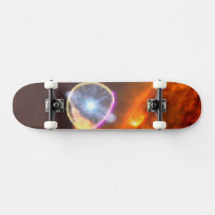 The White Dwarf Star In V407 Cygni Skateboard