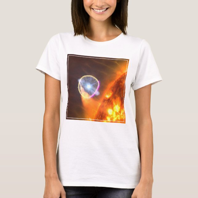 The White Dwarf Star In V407 Cygni T-Shirt (Front)