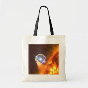 The White Dwarf Star In V407 Cygni Tote Bag