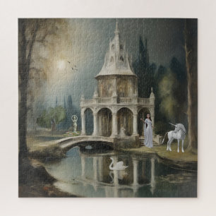 The White Gazebo Jigsaw Puzzle