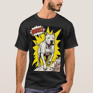 The White Ghost: Dogo Argentino Portrait Graphic T-Shirt