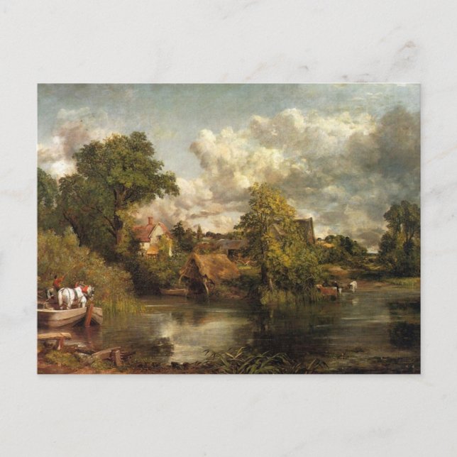 The White Horse by John Constable Postcard (Front)