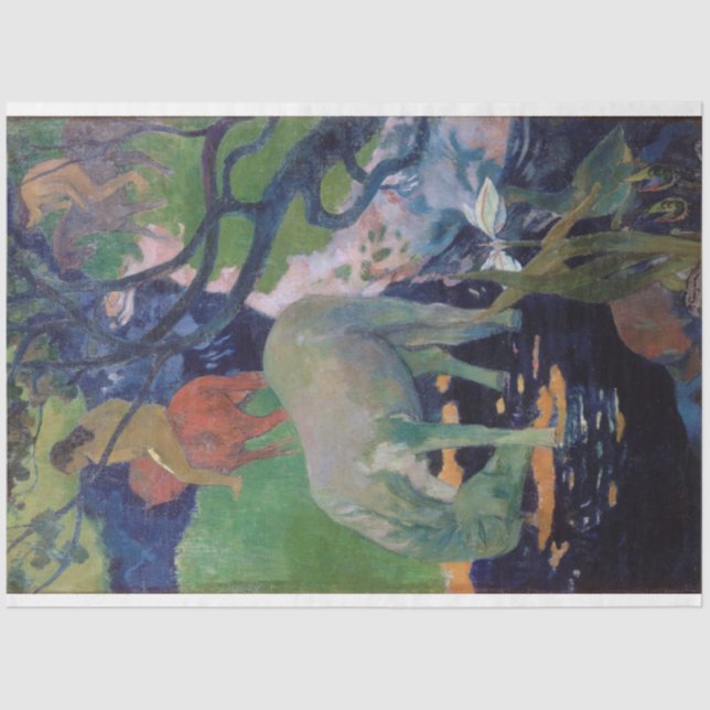 The White Horse, Gauguin Tissue Paper (Front)