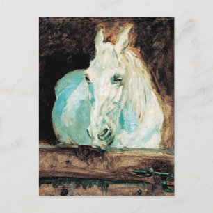 The White Horse Gazelle Henri de Toulouse-Lautrec Holiday Postcard