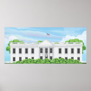 The White House Poster