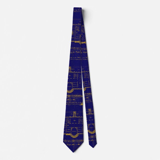 The White House - The President's House 1803 Tie (Front)