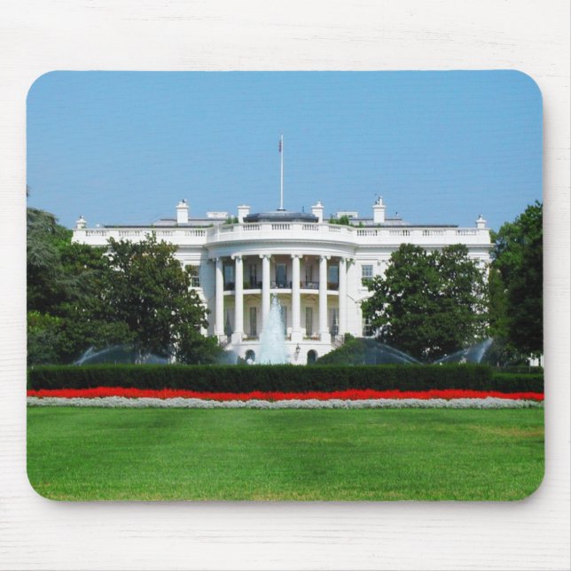 The White House, Washington DC Mouse Pad (Front)