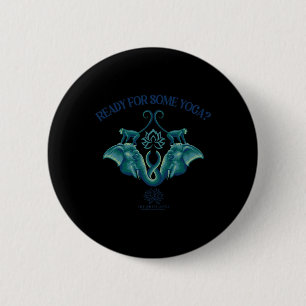 The White Lotus Hbo Original Series Yoga 6 Cm Round Badge