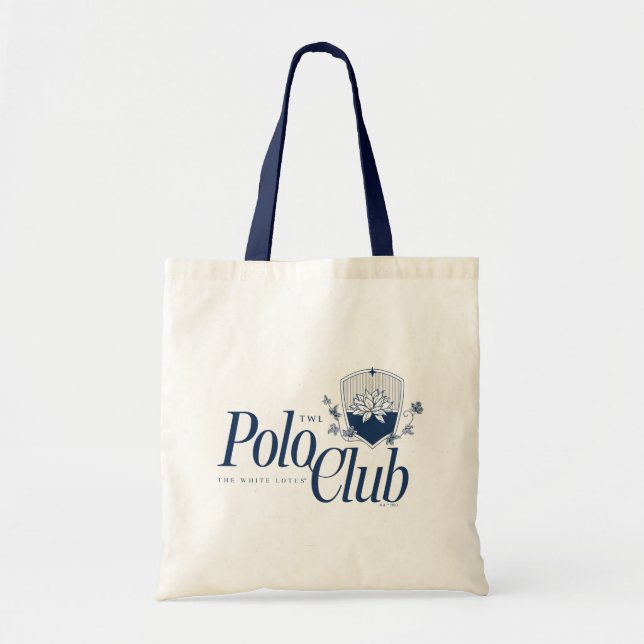 The White Lotus Polo Club Tote Bag (Front)
