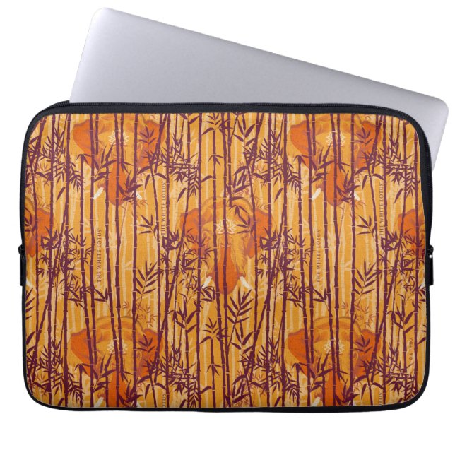 The White Lotus Sunset Safari Pattern Laptop Sleeve (Front)